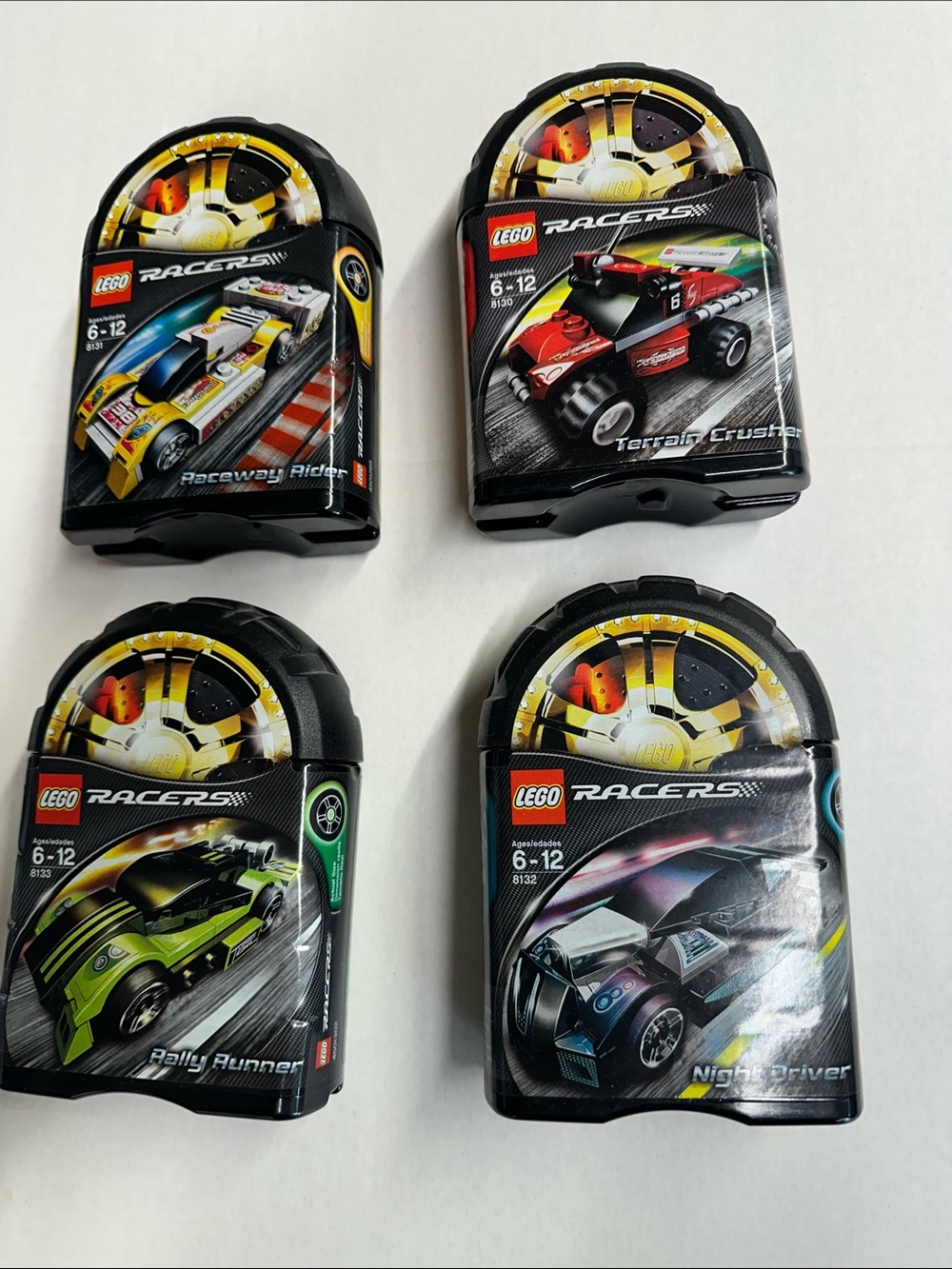 Lego Racers Kids Ages 6-12 Lot 4 Sets